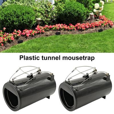 Yousheng past na krtky, tunel na kontrolu hlodavců, opakovaně použitelný, bez nutnosti návnady, udržitelná past na krtky pro venkovní farmářské účely, eliminaci krys