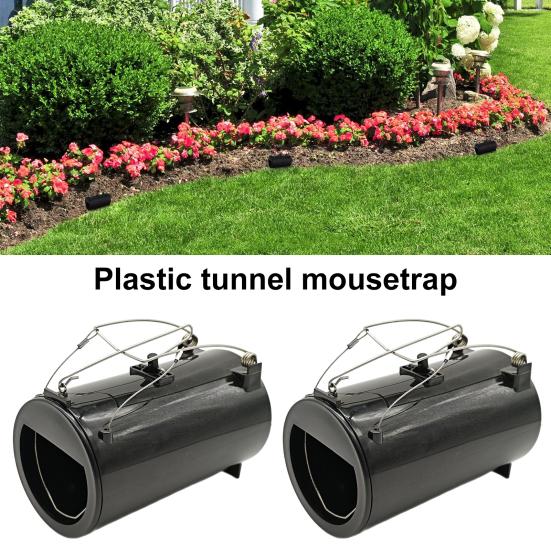 Gophersaks Gnagerkontroll Tunnel Gjenbrukbar Ingen Åte Nødvendig Bærekraftig Muldvarpfelle for Utendørs Gårdshus Rotteeliminering