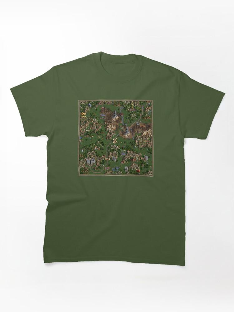 Command & Conquer Heroes Of Might And Magic III Map Classic T-Shirt