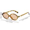 Small Oval Cool Sunglasses Women Men Designer Fashion Sun Glasses Colorful Punk Mirror Oculos De Sol Unisex