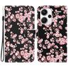 For Xiaomi Redmi Note 13 Pro+ 5G Phone Case Pattern Printing Cover Stand Wrist Strap
