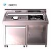 Commercial Double-Hole Meal Service Cart