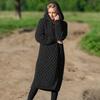 Women Winter Coats Wool Cardigan Solid  Jacket Sweater Long Loose Thick Coat