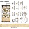 Christmas Tree Ornaments Set: Candy & Ball Decorations