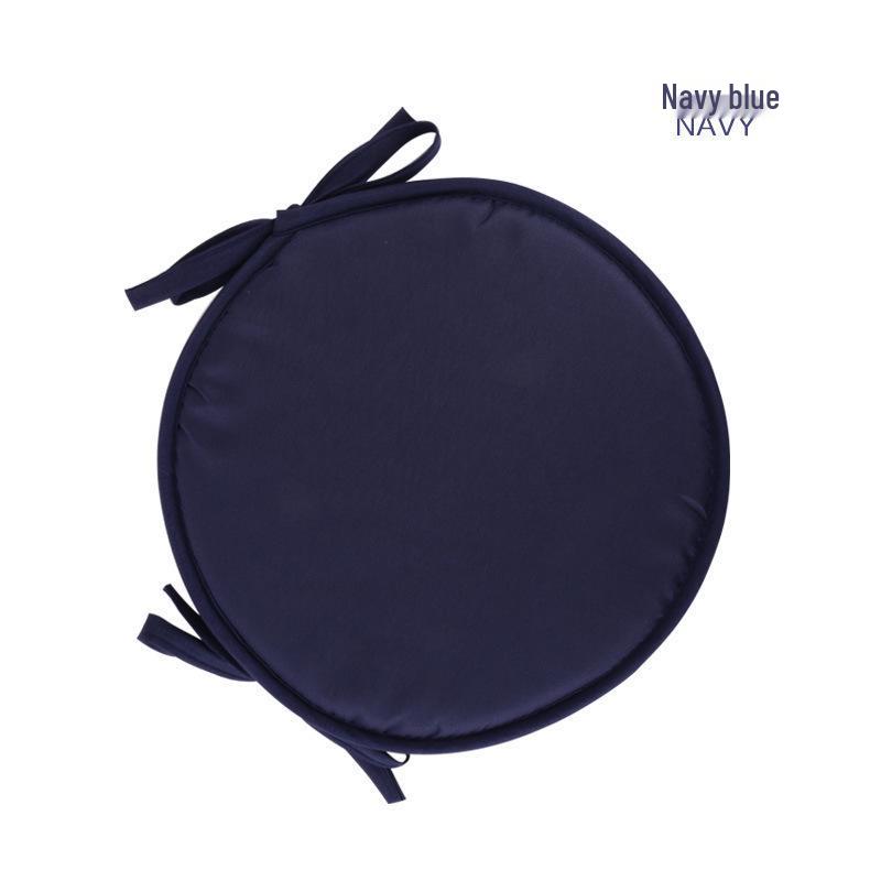 Green Round Chair Cushion - Thickened Seat Pad for Home, Office, or Dining Chair