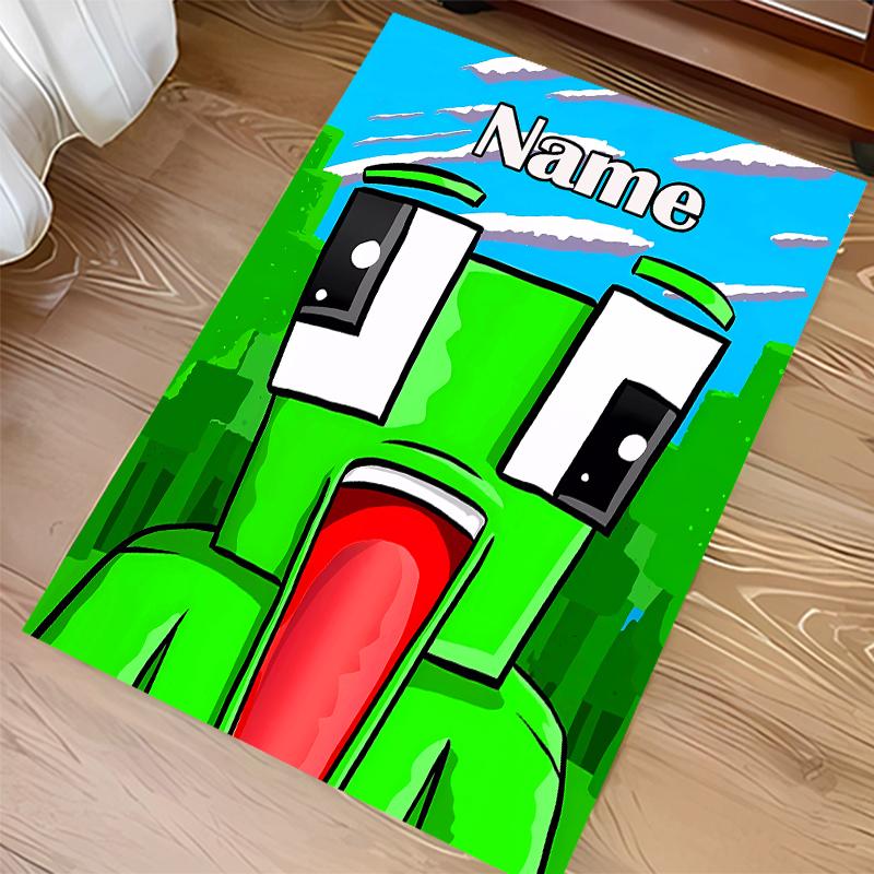 Custom personalization gaming Unspeakable Print Area Rug - Soft, Washable Non-Slip Indoor Mat,Living Room,Home&Office Decorative Rug