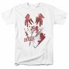 Unisex Shirt Cotton Oversize Large Size Dexter Tools Of The Trade T Shirt Mens Licensed Classic TV Serial Killer White