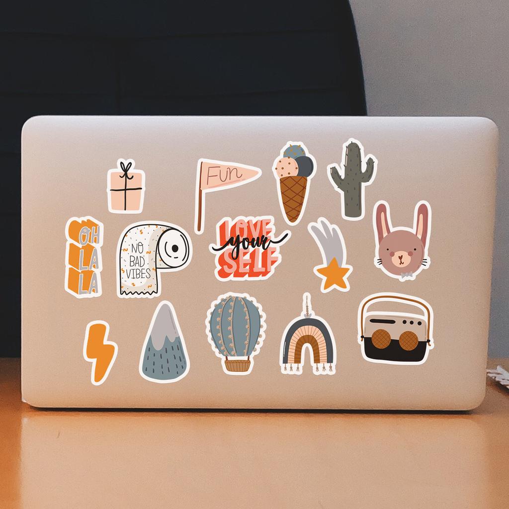 50 Bohemian Graffiti Stickers Luggage Car Notebook Refrigerator Waterproof Decorative Stickers