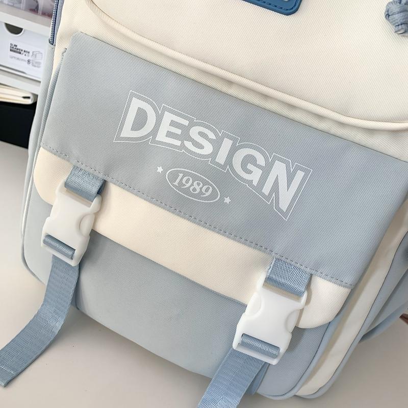 Middle School Student Schoolbag Women's Large Capacity Grade 3-6 Backpack