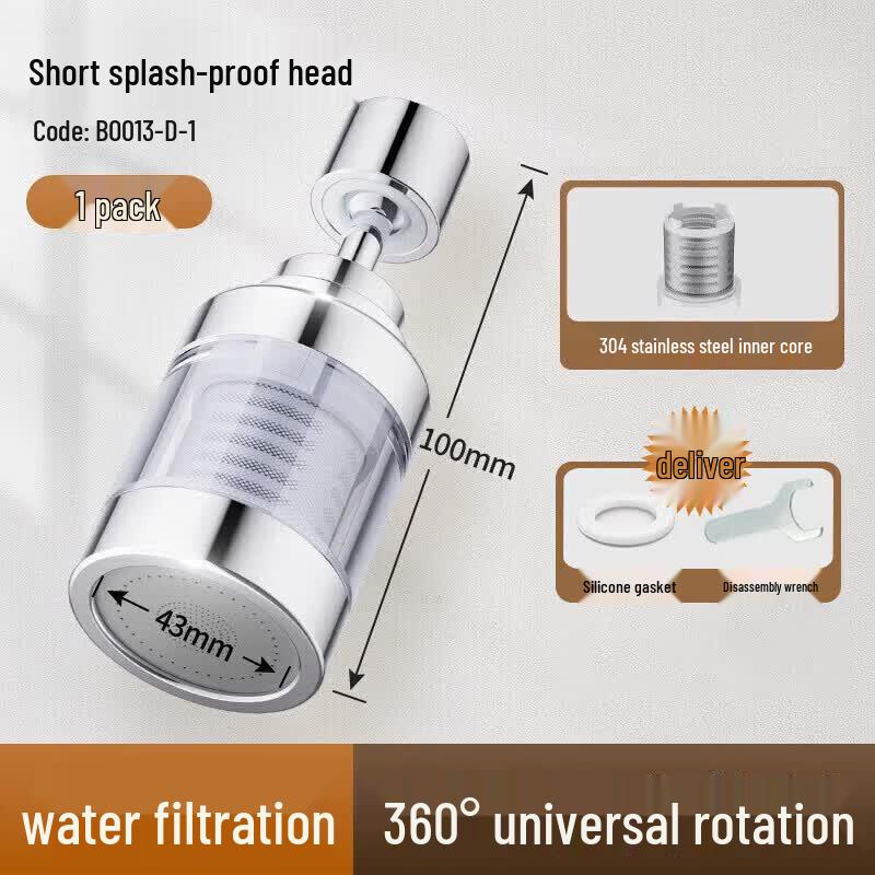 Universal Swivel Faucet Filter Extender