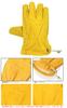 Chums Booby Face Leather Large Gloves, Yellow,
