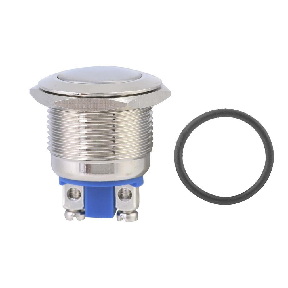 Waterproof Stainless Steel Push Button Switch Momentary Push On 2 AMP Rated 12v