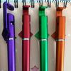 2 Stück/Set Kreativer Farbsignaturstift Handyhalter Stift Stift Mobiler Bürostift Multifunktionaler Gelstift Großhandel