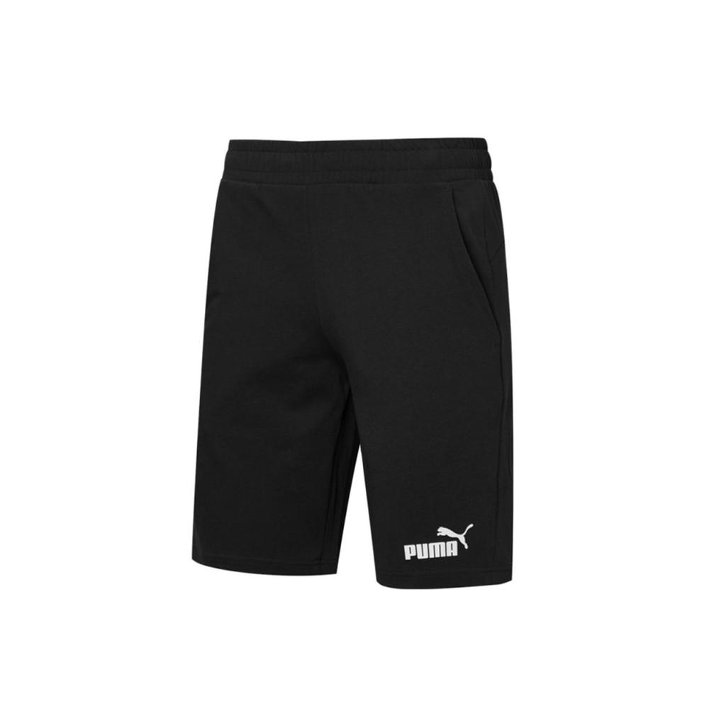 Puma Sports Running Training Breathable Knit Shorts Men Bottoms Black 588722-01