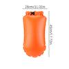 Outdoor Safety Swimming Buoy Multifunction Swim Float Bag With Waist Belt Waterproof Pvc Lifebelt Storage Bag For Water Sports
