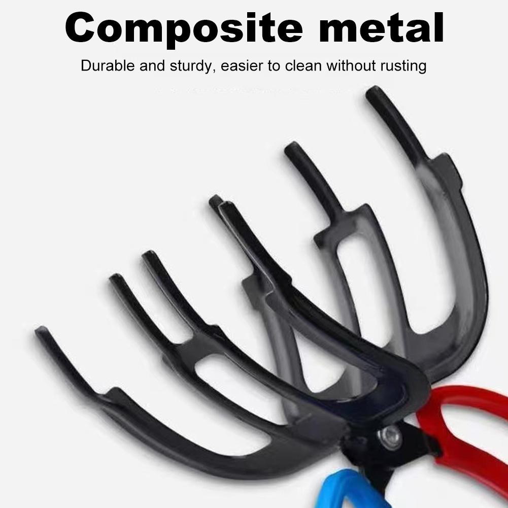 2/3 Claw Angling Fishing Pliers Multifunctional Fish Controller Tongs ABS Fish Pliers Gripper for Freshwater Fish
