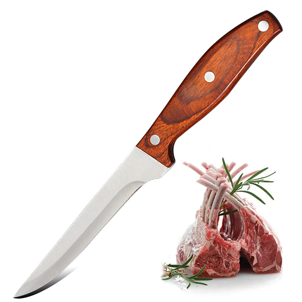Stainless Steel Slaughter Multipurpose Knife Boning Knife Slicing Knife Fruit Knife