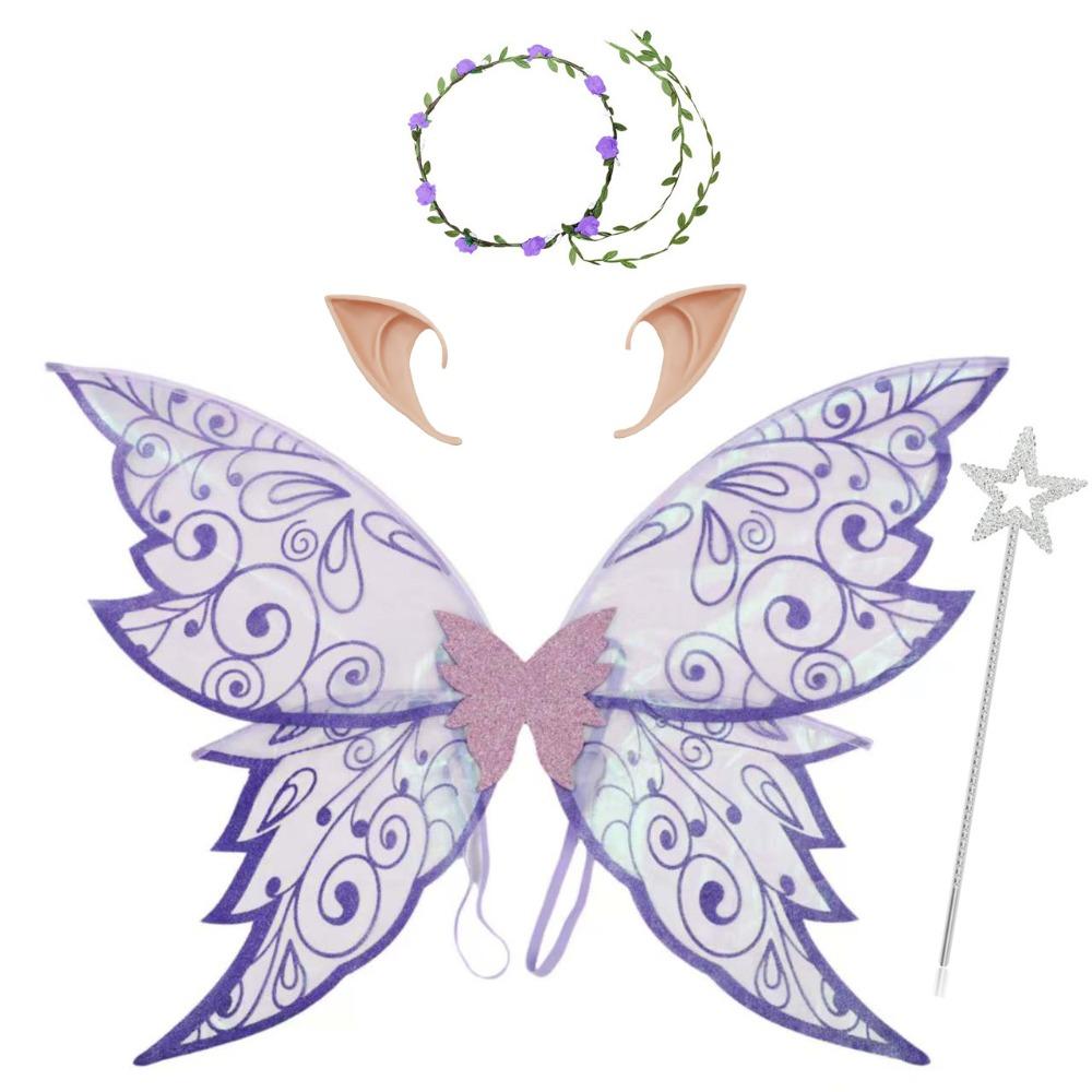 Dress Up Butterfly Fairy Elf Wings Fancy Costume Wings  Adults Children