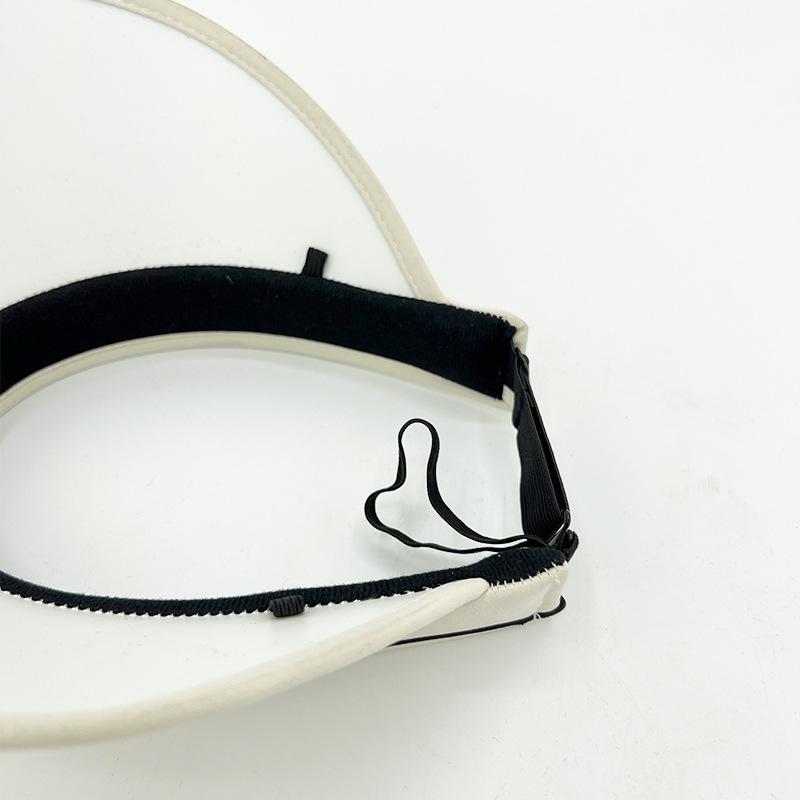 New Japanese UV sunscreen empty top hat outdoor face cover big brim sun hat summer UV protection empty top sun hat