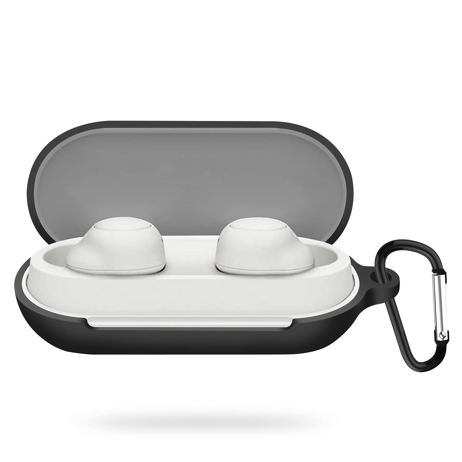 

Чехол ANYOI SONY для беспроводных наушников Sony, силиконовый защитный чехол, противоударный, полностью защитный чехол, устойчивый к царапинам, перезаряжаемый, водонепроницаемый, пылезащитный