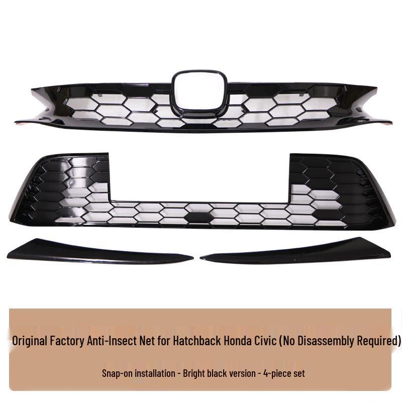11th Gen Honda Civic Radiator Insect Protection Net Grille Trim