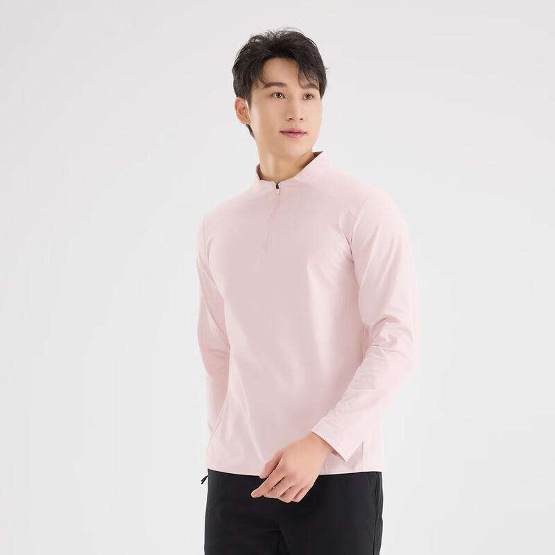Vepeal Couple's Fashion Stand-Collar Long-Sleeve T-Shirt