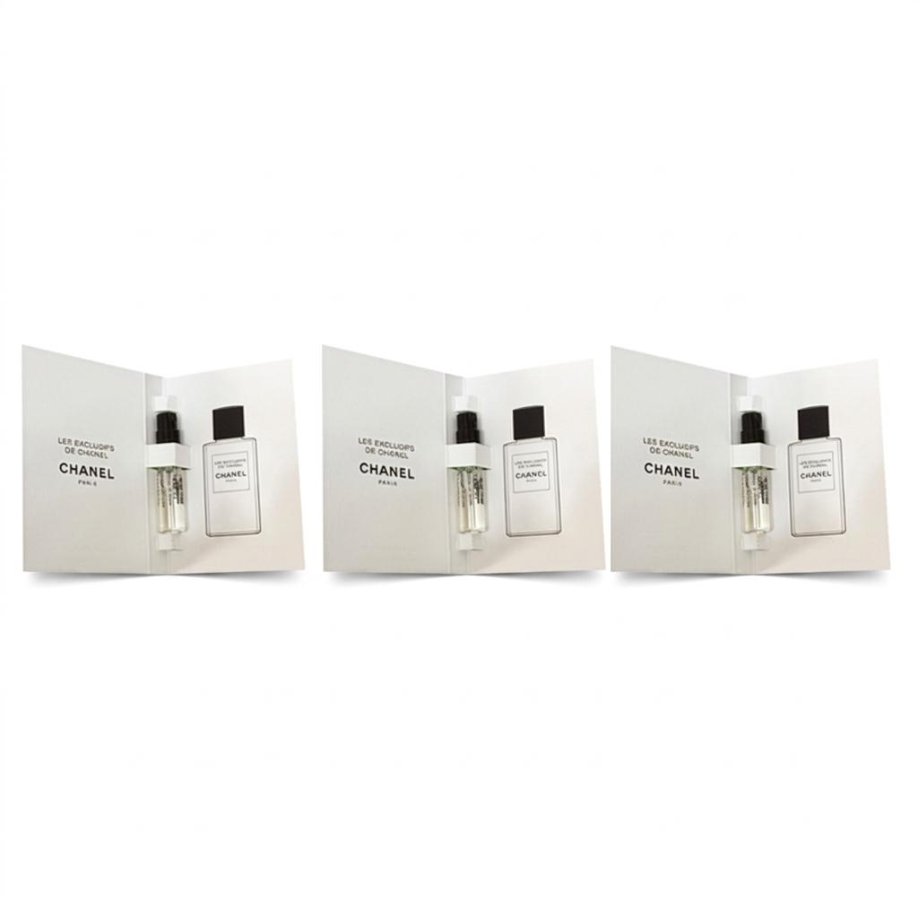 CHANEL Gardenia, Коллекция Reserve, Пробник Парфюма Пробирка Набор Пробников Туалетная Вода EDP Гардения Кокос 1.5мл 1.5ml*3