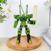 Dual Form Transformation Toy Joint Movable Creative Ice Cream Robot Mecha Model Ornament Simulated Ice Cream Puzzle Transformation Toy