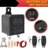 Wireless Remote Car-Battery Disconnect Relay Master Kill Isolator Cut Off Switch