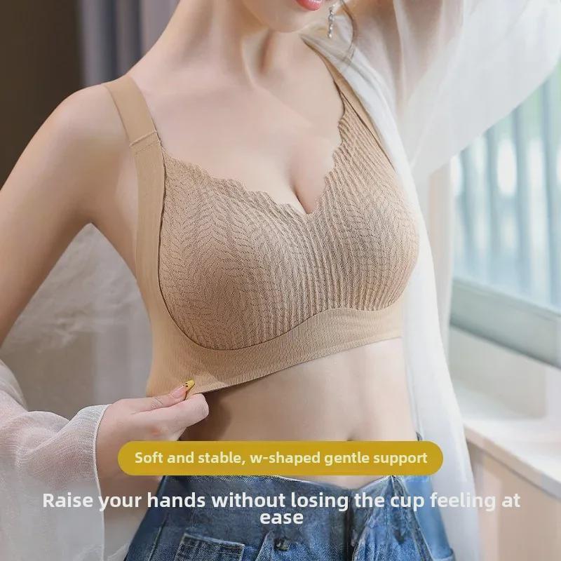 Adjustable Lifting Bra: Seamless Underwear for Women for All Breast Sizes, Prevents Sagging & Outward Expansion.
