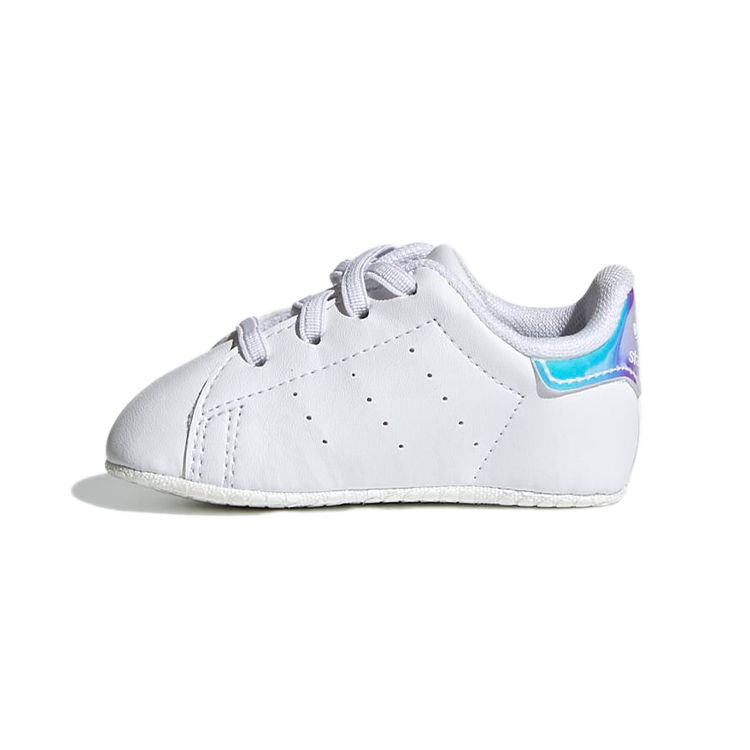 Adidas Stan Smith Crib White Green Baby Sneakers Cloud-White FY7890