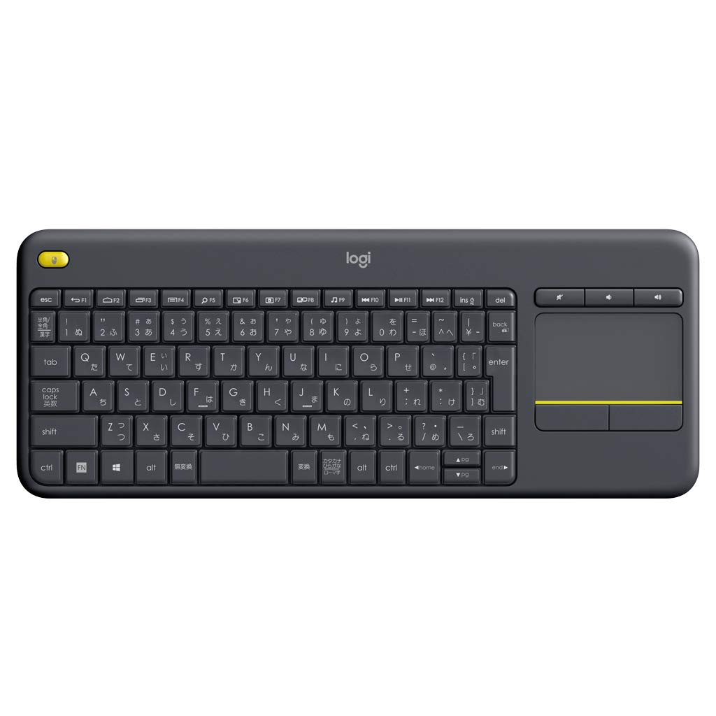 

Logitech Wireless Keyboard Touch Keyboard K400pBK (Official Japanese Product)