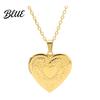 Photo Storage Necklace Heart Locket Pendant Frame Promise Love Keepsake