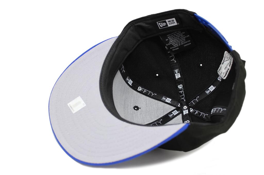 New Era 9FIFTY GOLDEN STATE WARRIORS Cap One Size Fits All (Black/Blue)
