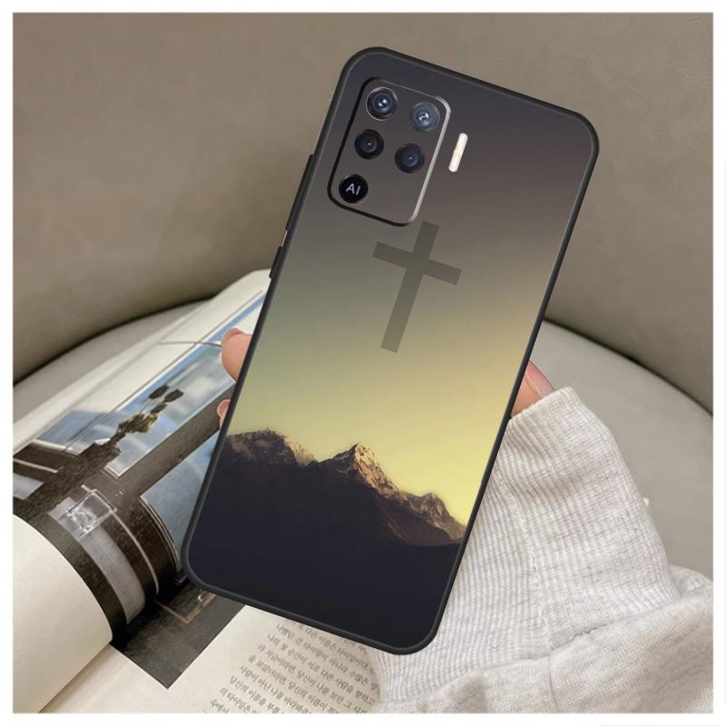 Faith Christian Religious Jesus Case For OPPO A96 A76 A16 A54 A74 A94 A98 A78 A5 A9 A15 A17 A77 A52 A72 A53S A57S A79 Cover