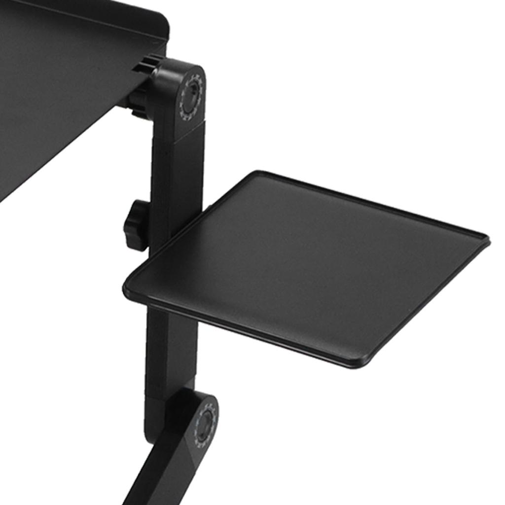 Bed Desk Aluminum Alloy Liftable Portable Lightweight   Foldable Laptop Table for