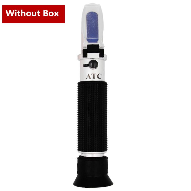 Handheld Sugar Refractometer Honey Fruit Sugar Solution Brix 0-20% Optical Concentration Sugar Measuring Instrument with ATC