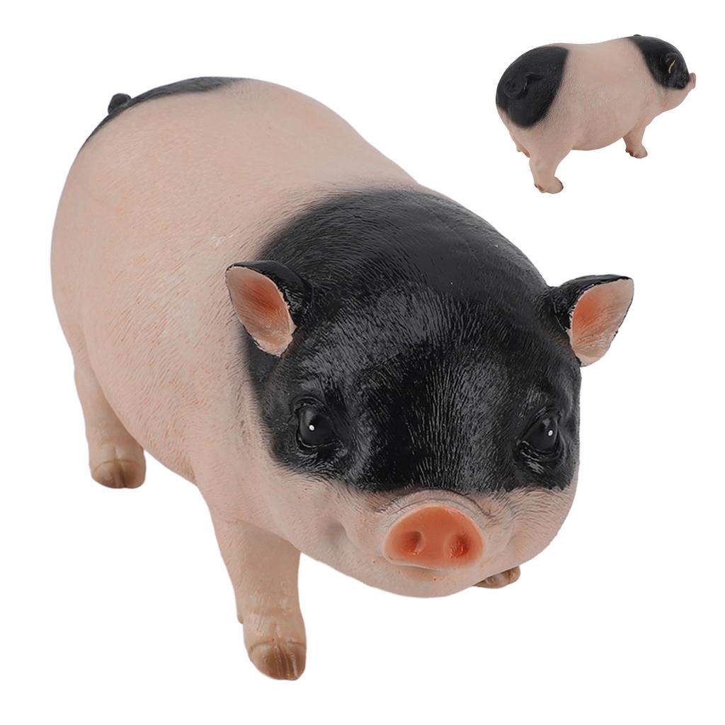 Small Statue Standing let Figurine Resin Animal Sculpture for Outdoor Garden and Desktop Decoration 26.5cm