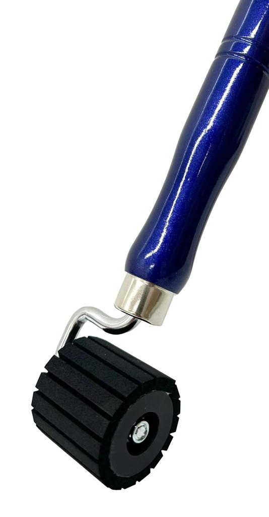 Firmly Presses Masking Tape and Other Items! RakuHARU Masking Presser Roller, Red, with Replacement Sponge