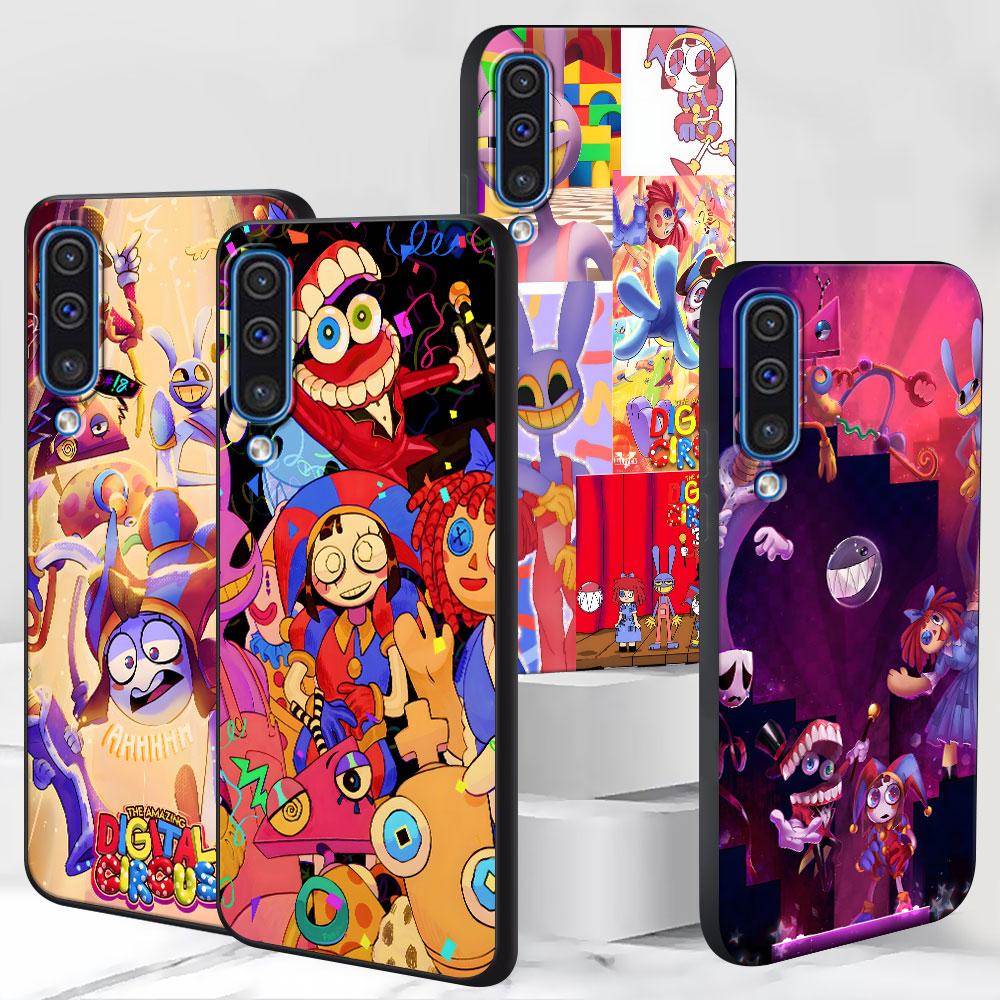 The Amazing Digital Circus Jax Case for Samsung Galaxy A03 A04s A20 A30 A20e A70 A70s A50 A40 A30s A50s TPU Black Phone Cover
