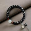 Chen Gui Bao Agarwood Buddhist Bead Bracelet - Single/Double Wrap Design for Men and Women