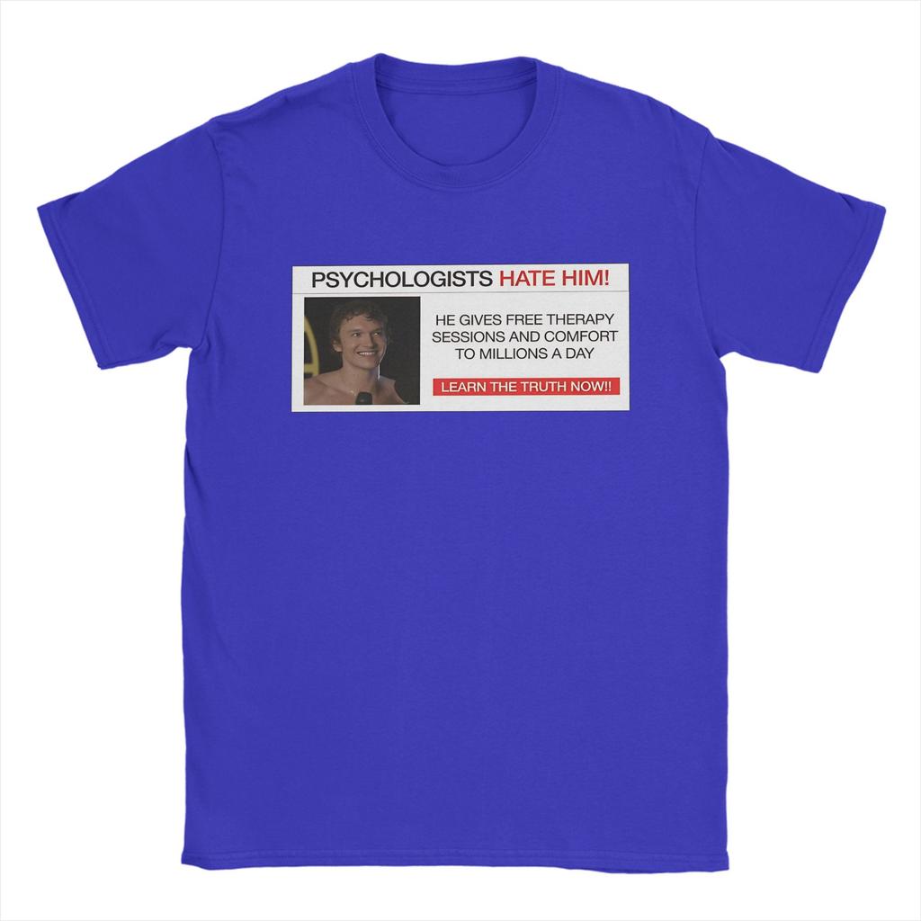 Unisex T-Shirts Psychologen HASSEN Ilya Rozanov Vintage Baumwoll-T-Shirt Kurzarm Erhitzte Rivalität T-Shirts Rundhals Oberteile