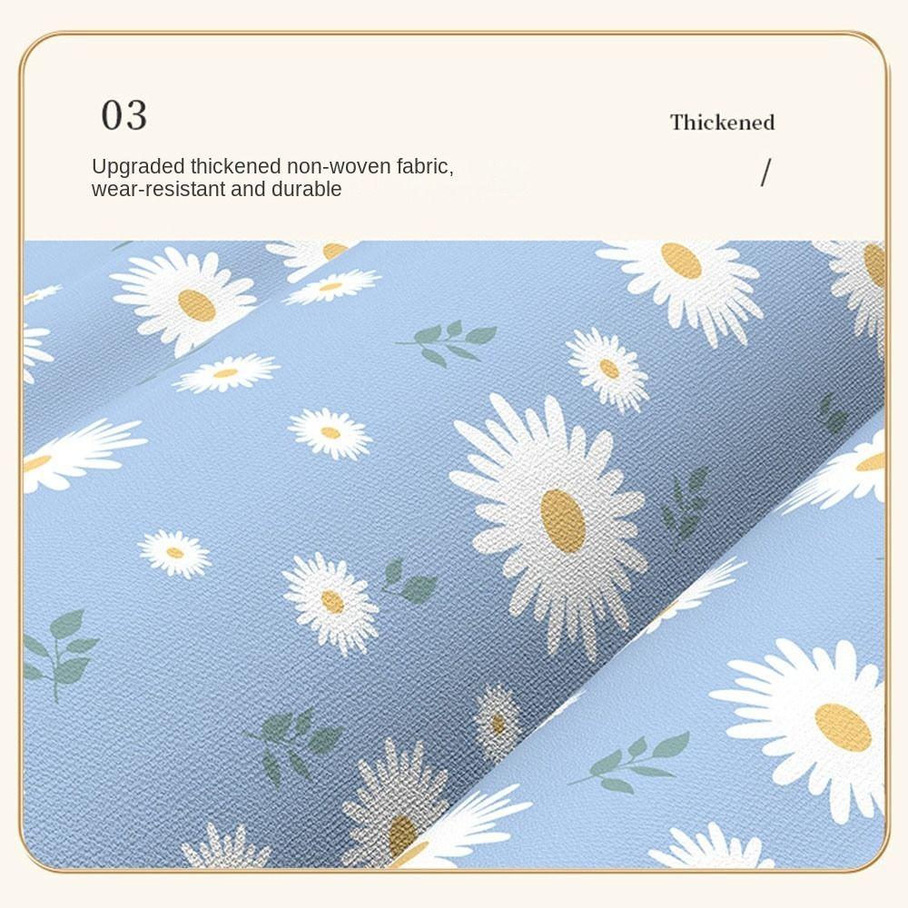 Mit Griffen Aufbewahrungsbehälter für Kleidung Gänseblümchen Aufbewahrungsbehälter Große Kapazität Steppdecken-Aufbewahrungstasche