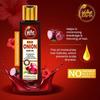Huile capillaire à l'oignon rouge 200 ml - huile anti-chute et de croissance des cheveux avec graine noire, feuille de curry, hibiscus bhringraj et plus de 29 huiles et extraits naturels
