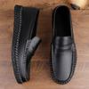Fashion Spring Brand British Style Brown Business Formal Loafers Soft Soled Casual Shoes Wedding Designer Mens Fashionable Leather Shoes