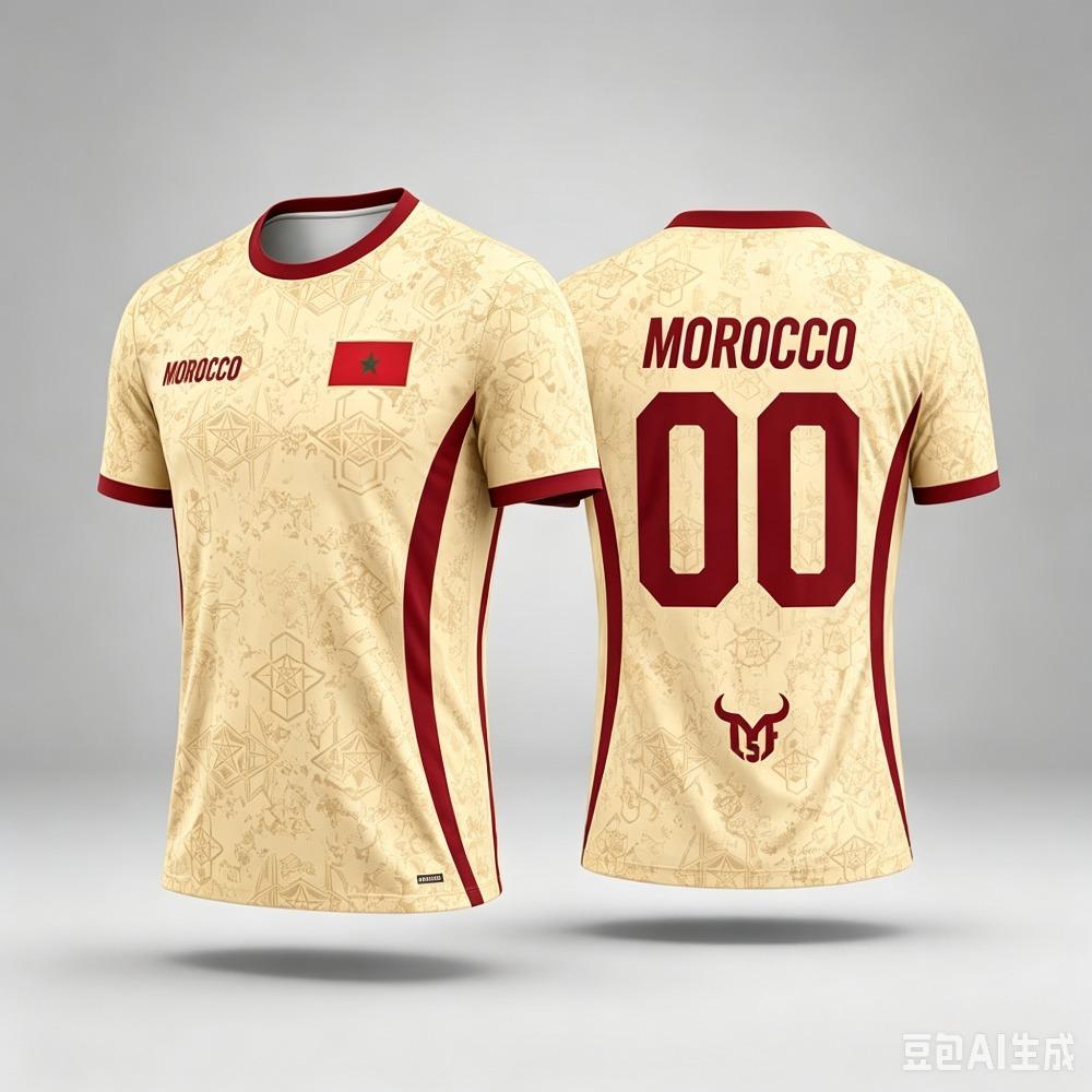 Summer Men Morocco Soccer Football Jersey T-shirt Tops Casual Women's Short Sleeve Breathable Fashion Tee Shirt Y2k Men's Top