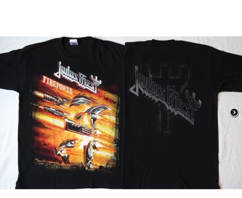 Judas Priest Firepower Judas Priest Official Unique All Over Print T-Shirt Unisex T-Shirt S