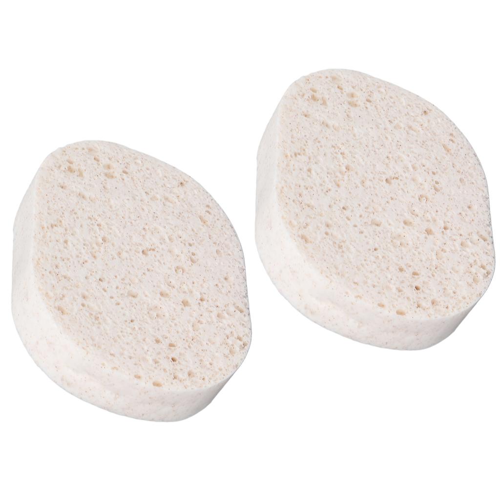2pcs Compressed Facial Sponge Exfoliating Wash Cosmetic Face Sponge Pad for Facial Deep Cleansing