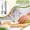 Küchenschneidwerkzeug aus Edelstahl, Multifunktionales Raspel-Gadget für das Kochen zu Hause