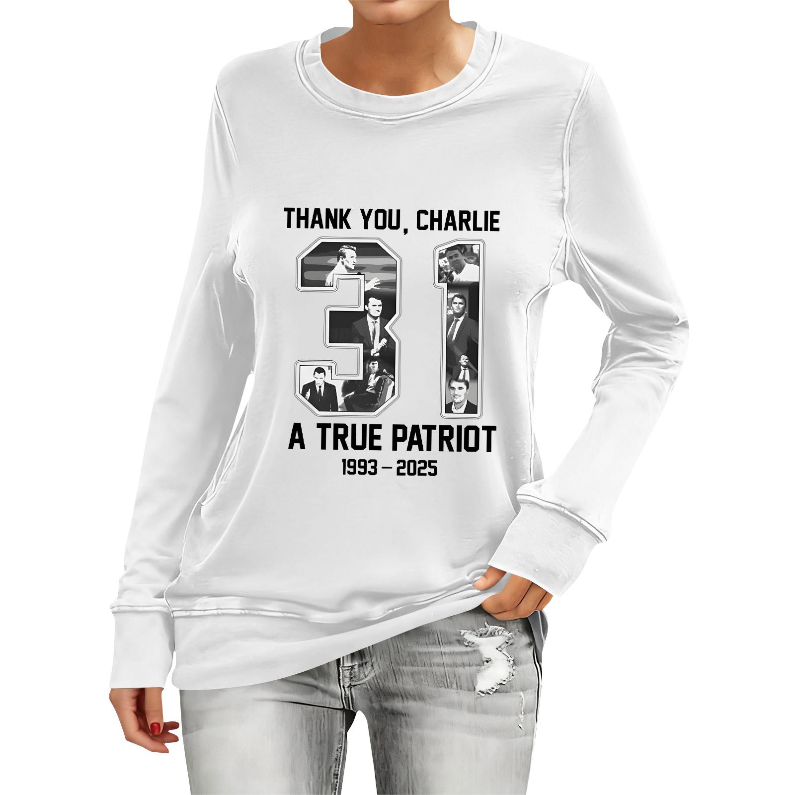 Women s Fashion Casual Long Sleeve Printed Neck Top XL белый